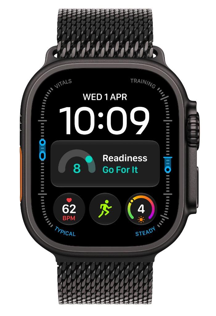 Watch Acc/ 49/ Black Titan.Milanese Loop - S 