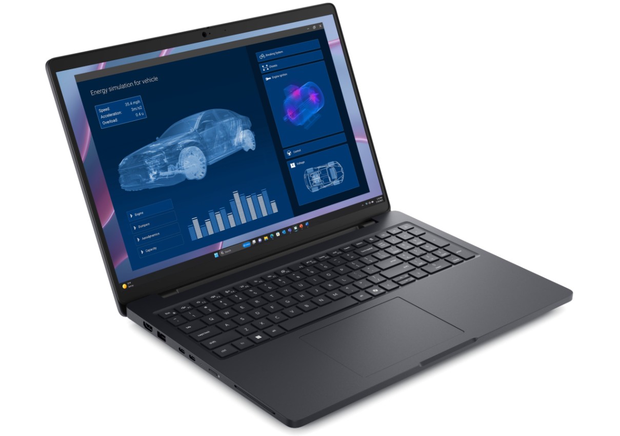 Dell Pro Max/ MC16255/ AI7PRO-450/ 16"/ WUXGA/ 32GB/ 1TB/ RTX 1000/ W11P/ Black/ 3R NBD 