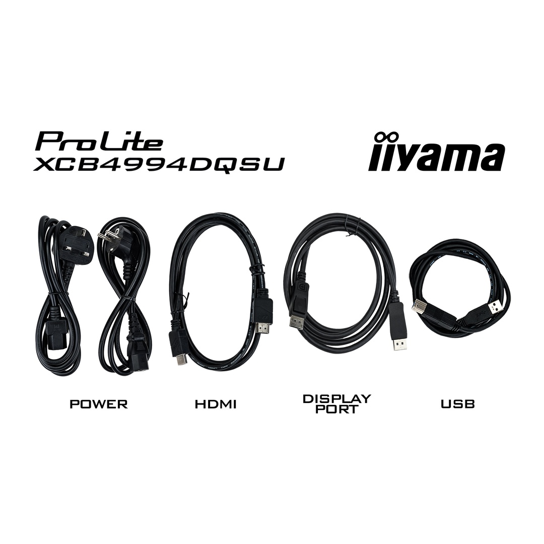 49" iiyama XCB4994DQSU-B1:VA, DQHD, HAS 