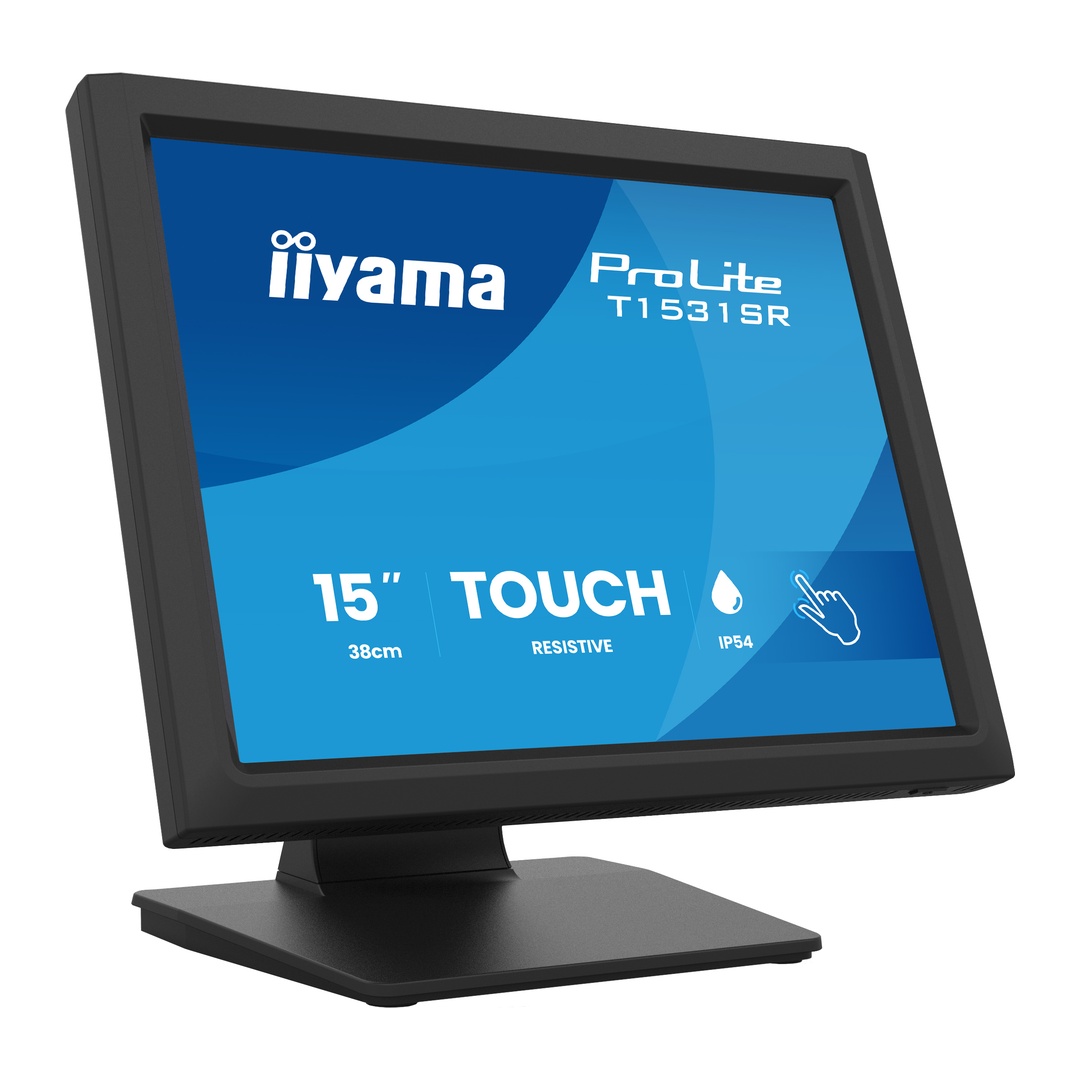 15" iiyama T1531SR-B2S: PCAP, 10P, FHD, HDMI, DP 