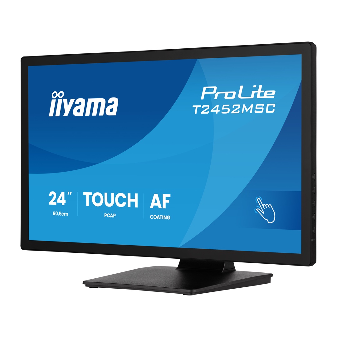 24" LCD iiyama T2452MSC-B2-IPS, FHD, 10P 