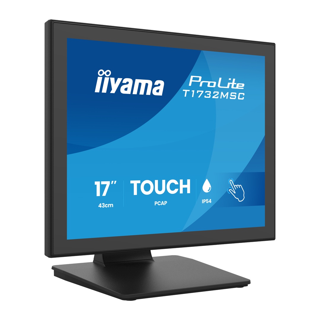 17" iiyama T1732MSC-B2S: PCAP, 1280x1024, HDMI, DP 