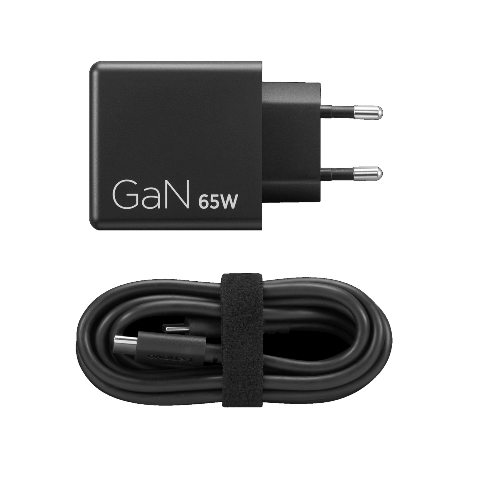 Lenovo Dual USB-C 65W GaN Charger 