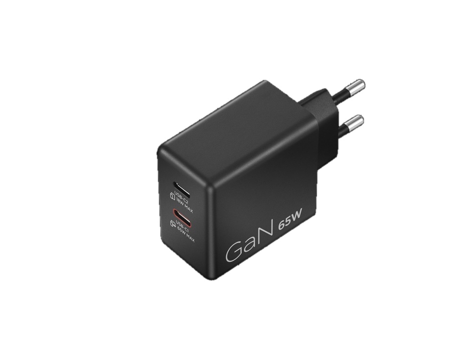 Lenovo Dual USB-C 65W GaN Charger 