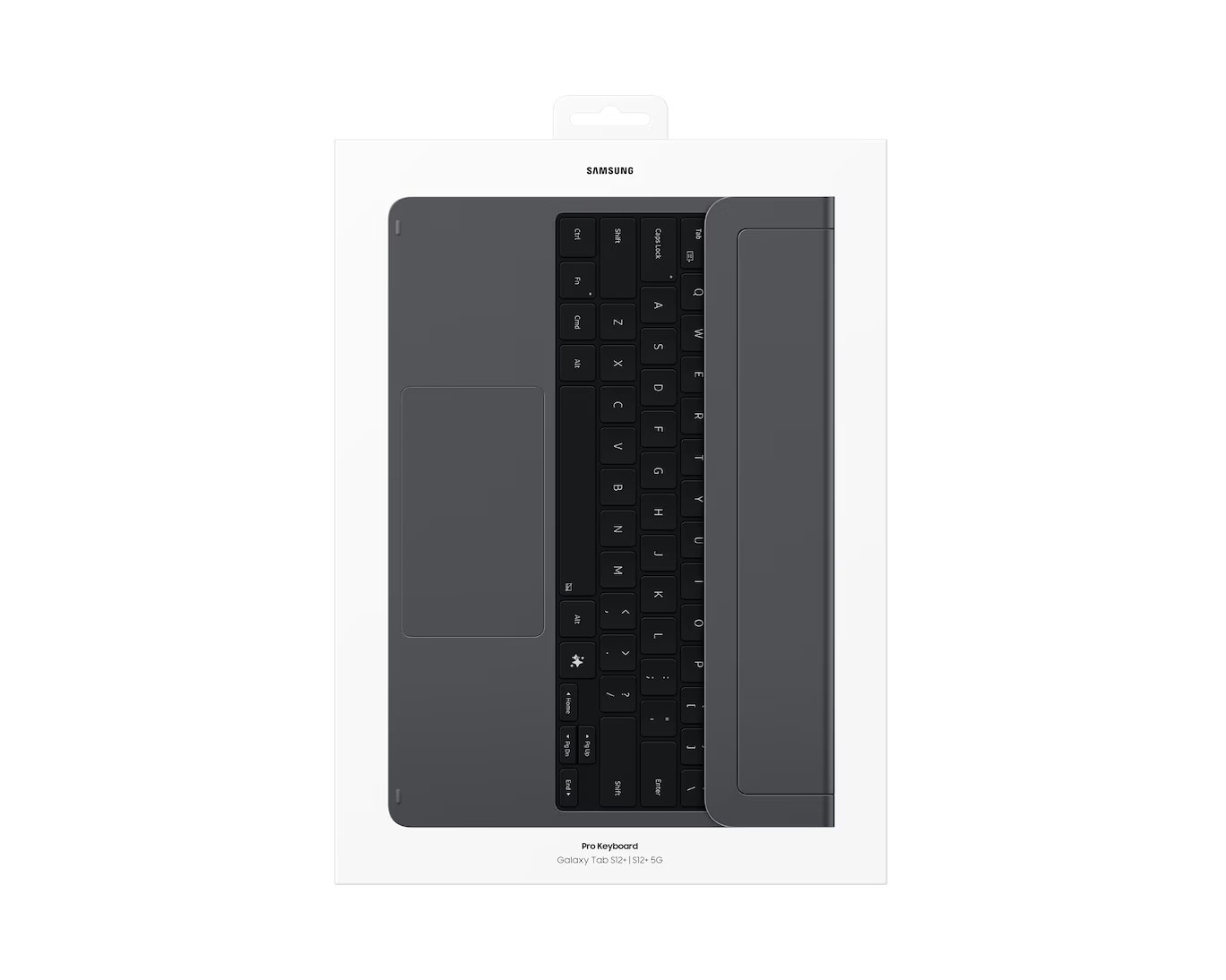 Samsung Ochranný kryt + Pro klávesnice Tab S12+ Black 