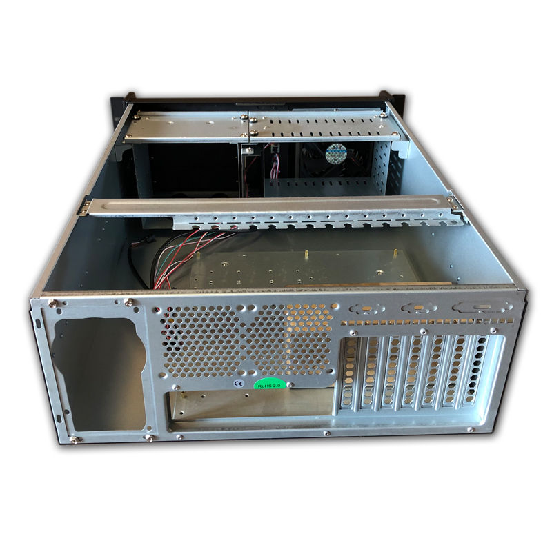 DATACOM 19" Case IPC 4U/ 585mm Čierny bez PSU 