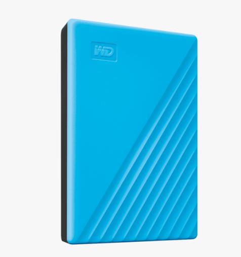 WD My Passport/ 2TB/ HDD/ Externý/ 2.5"/ Modrá/ 3R 