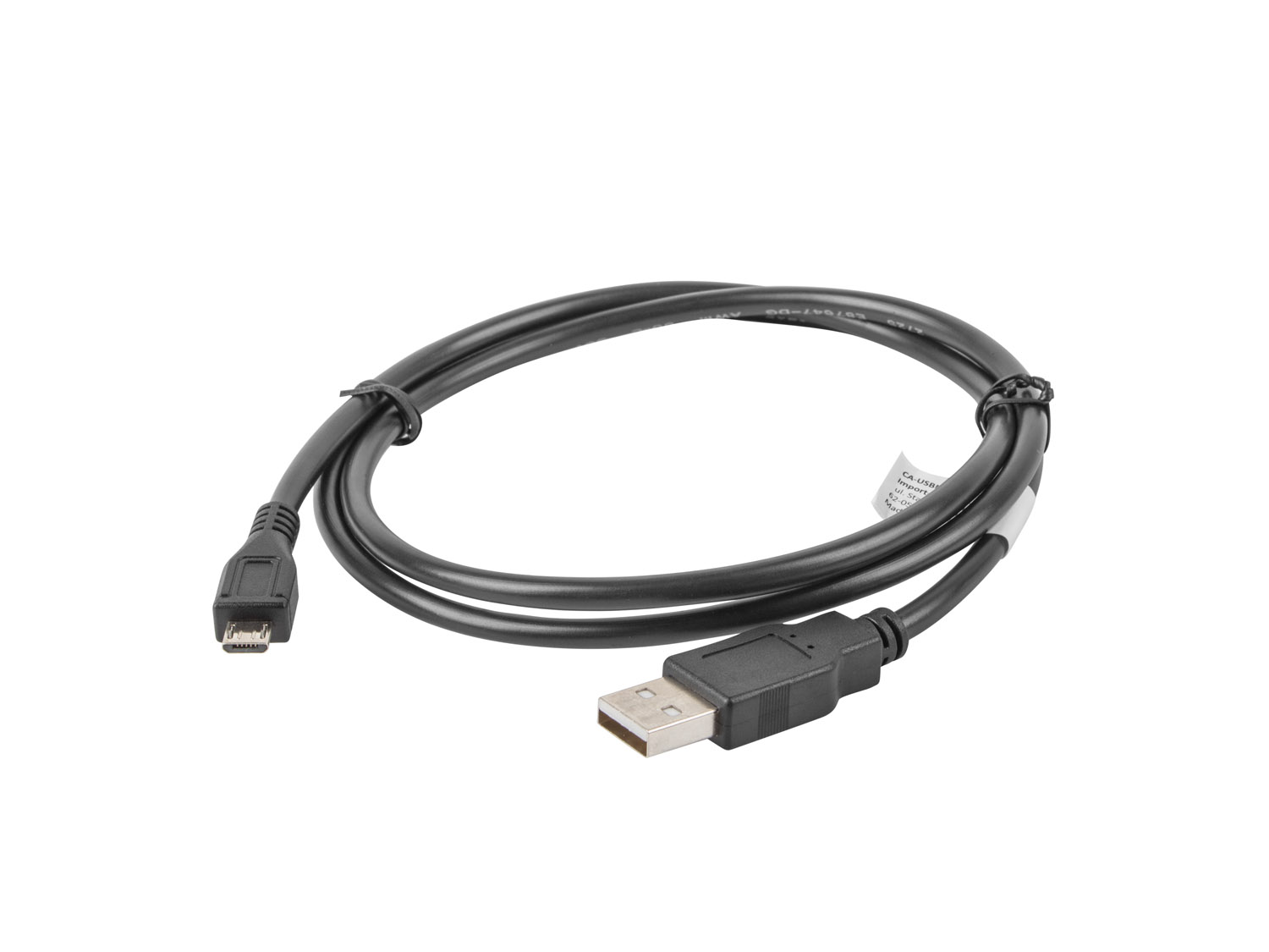 LANBERG Kábel USB 2.0 AM/ Micro, 1m, čierny 