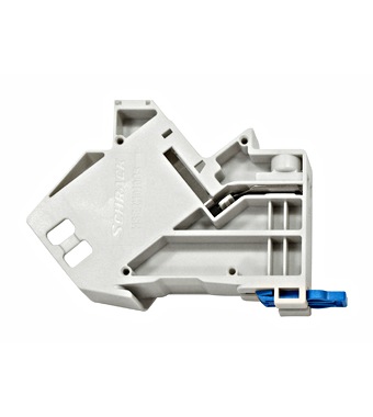 DIN patchpanel, 1-portový, neosadený, pre HSEMRxxxS moduly 
