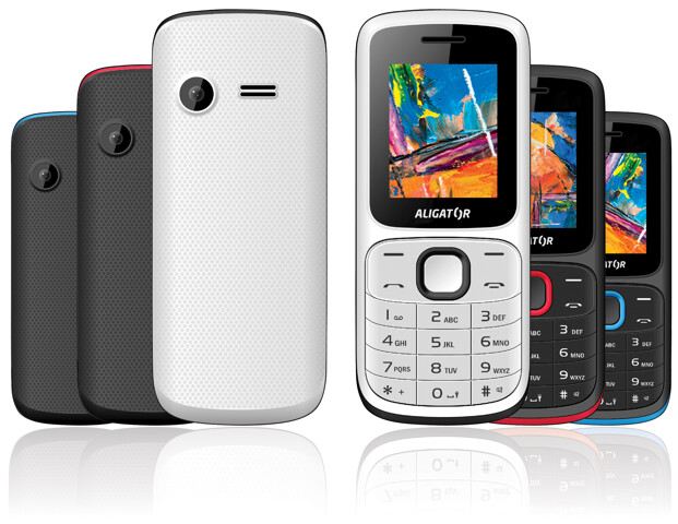 ALIGATOR D210 Dual sim čierno-modrý 