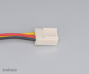 prídavný ventilátor Akasa 80x80x25 black OEM H 