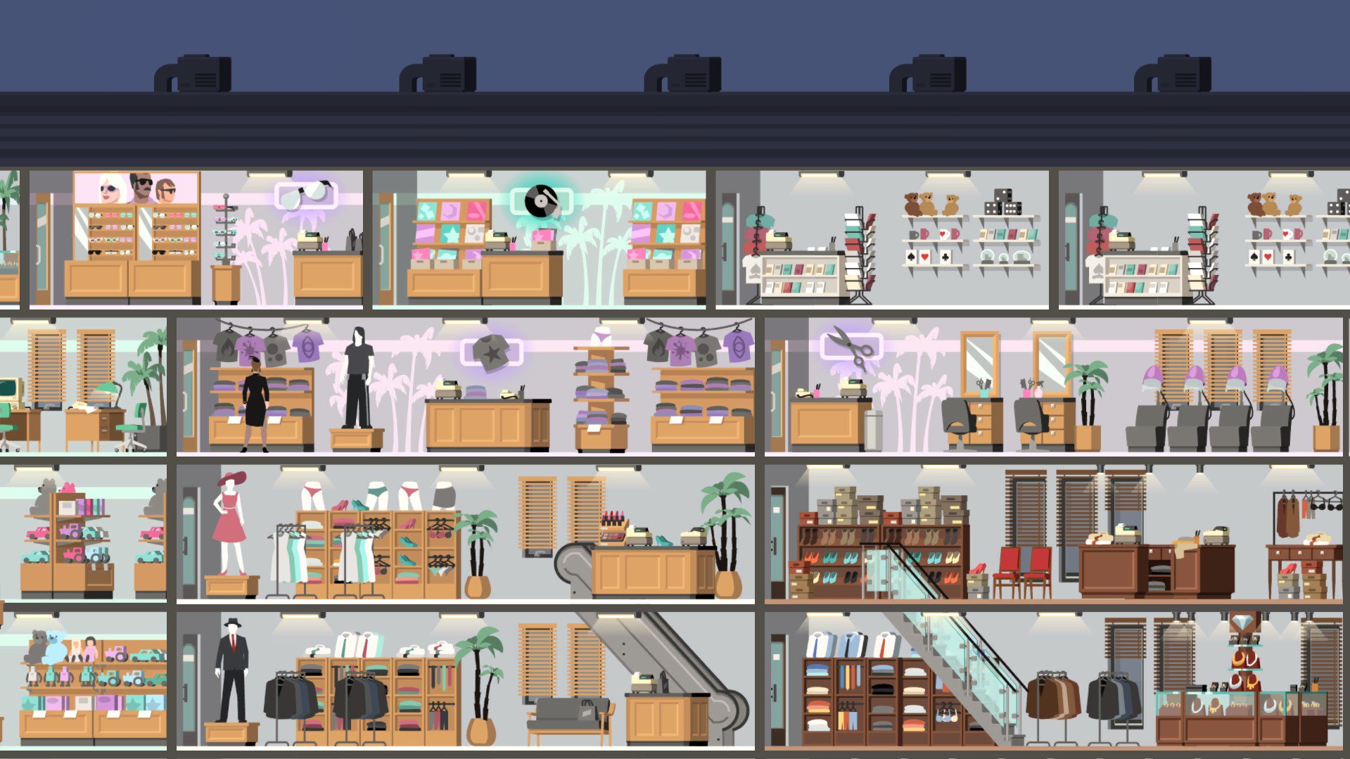 ESD Project Highrise Miami Malls 