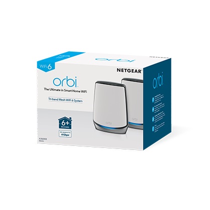 Netgear ORBI AX6000 1ROU +1 SATELL BNDL 