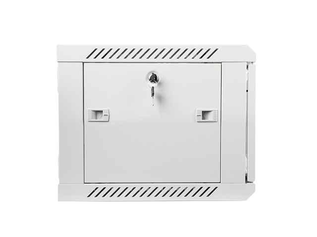 Nástenný rack 19" 6U 600X450mm sivý flat pack 