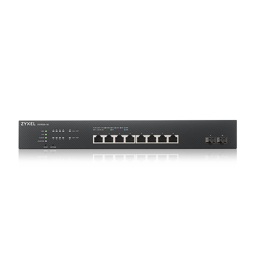 ZYXEL XS1930-10-ZZ0101F + rack mounting kit 