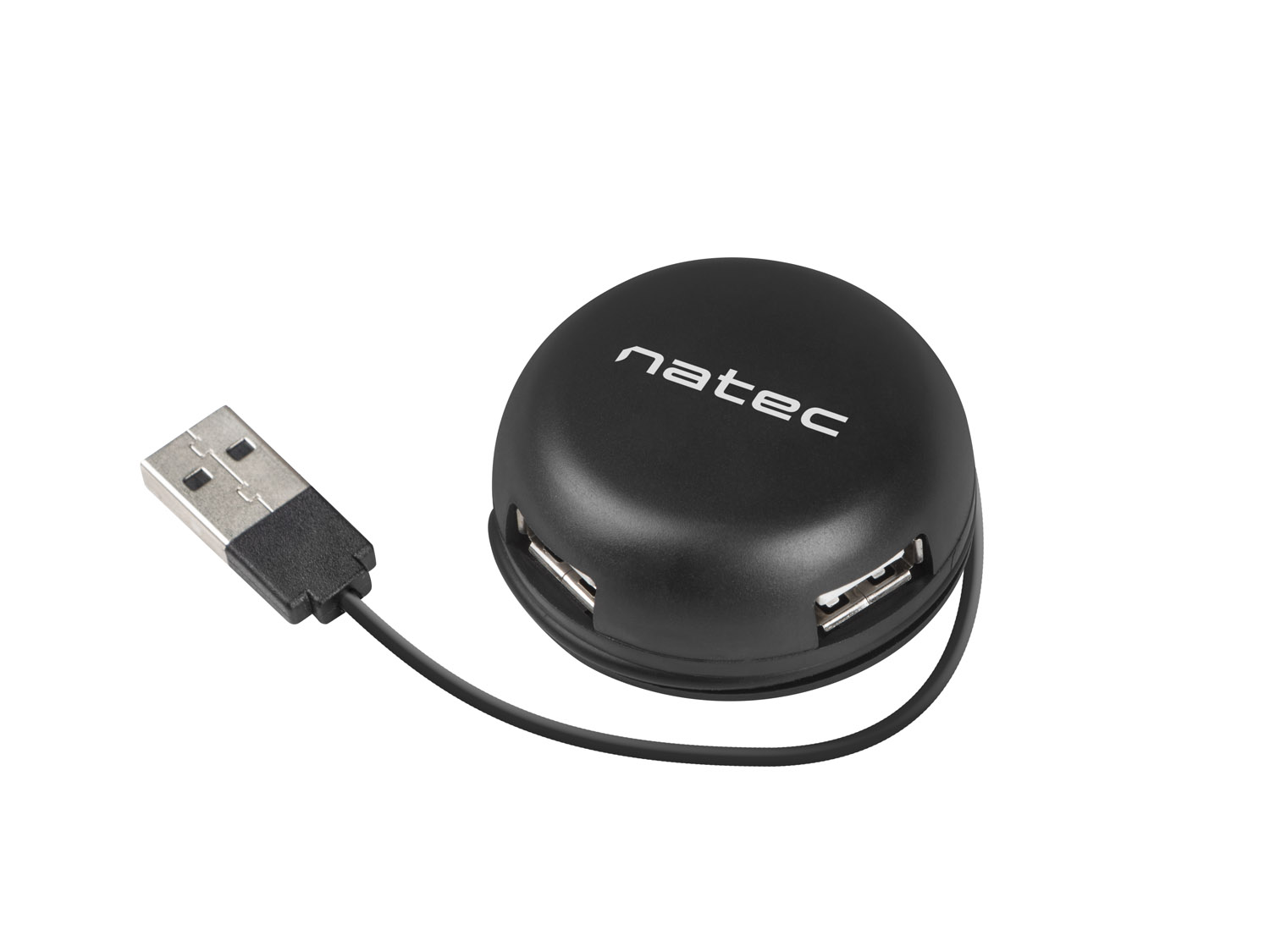 Natec BUMBLEBEE rozbočovač 3x USB 2.0 HUB čierny 