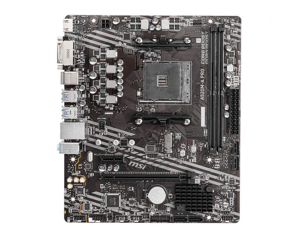 MSI A520M-A PRO/ AM4/ mATX 
