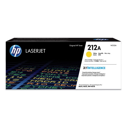 HP 212A LaserJet žltá tonerová kazeta, W2122A