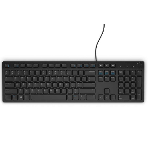 Dell KB216/ Drôtová USB/ HU layout/ Čierna