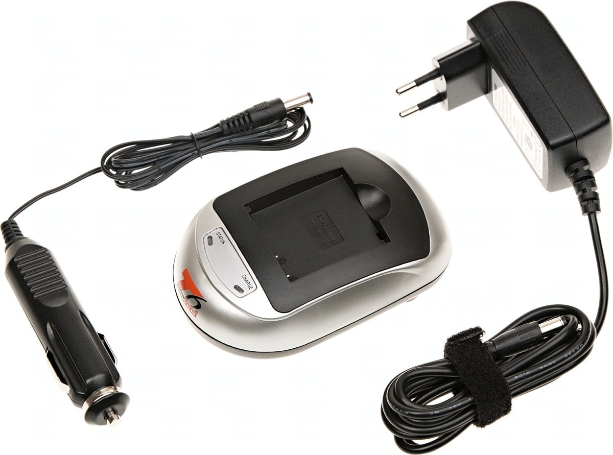 Nabíjačka T6 Power Panasonic DMW-BM7, CGA-S002, CGA-S006, 230V, 12V, 1A