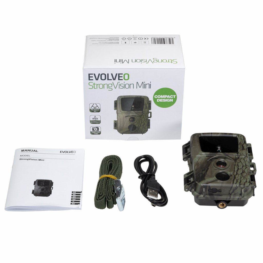 EVOLVEO StrongVision Mini, fotopasca & časozberná kamera 