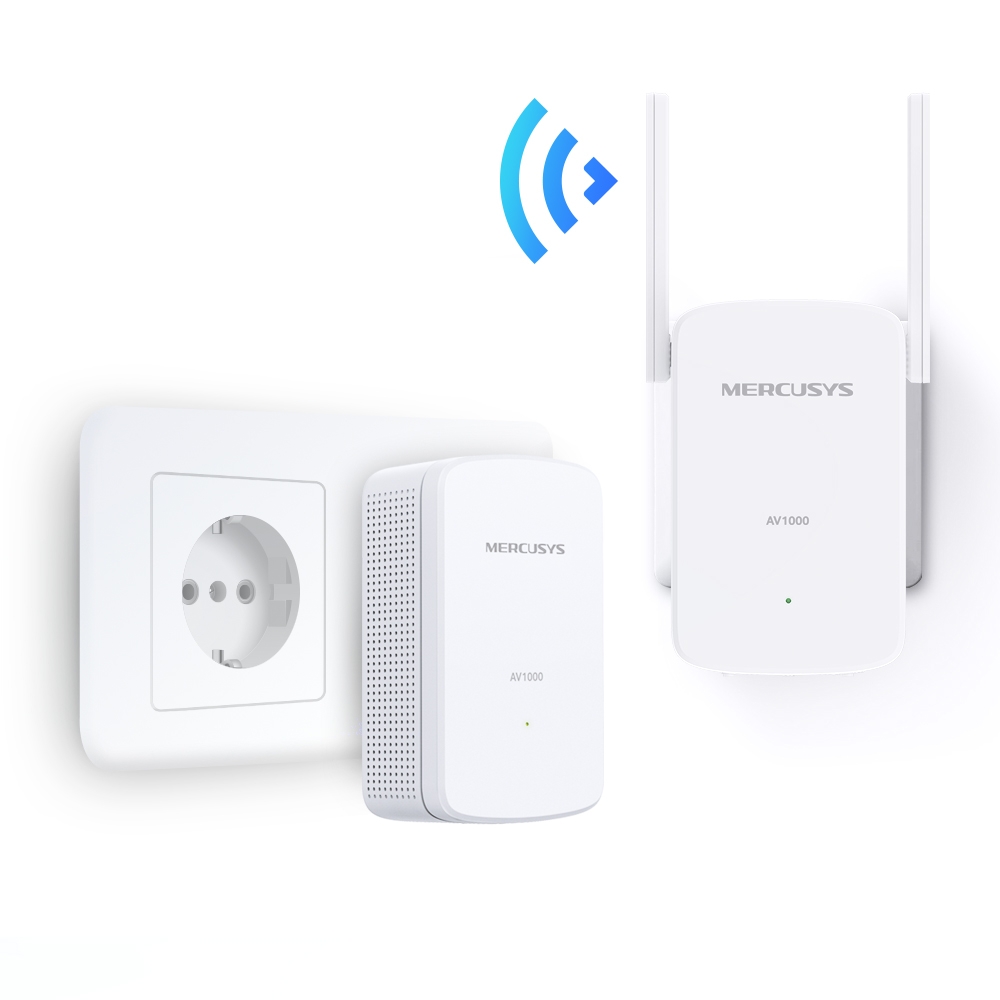 Mercusys MP510 KIT AV1000 Gb Powerline N300 Kit 