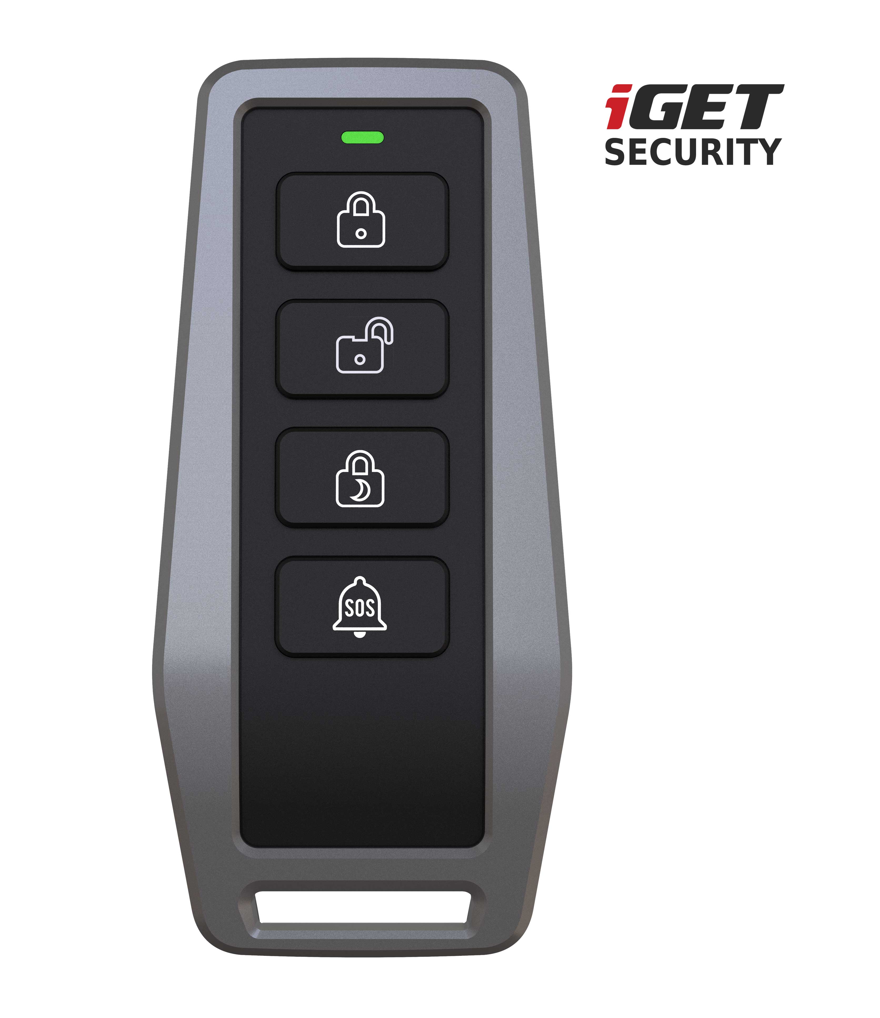 iGET SECURITY EP5 - diaľkové ovládanie (kľúčenka) pre alarm M5, výdrž batérie až 5 rokov