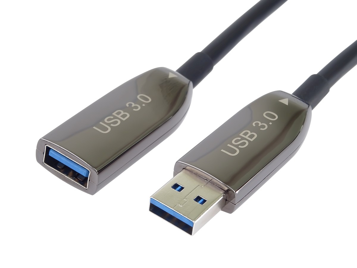 PremiumCord USB 3.2 + 2.0 AOC predlž. kábel, 15m 