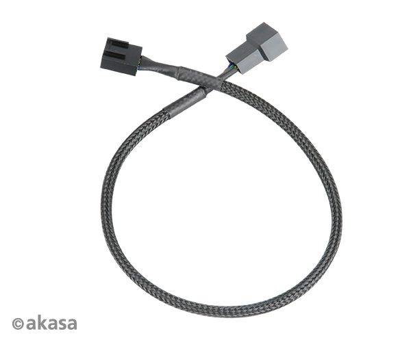AKASA - PWM predlžovací kábel ventilátora 4 ks