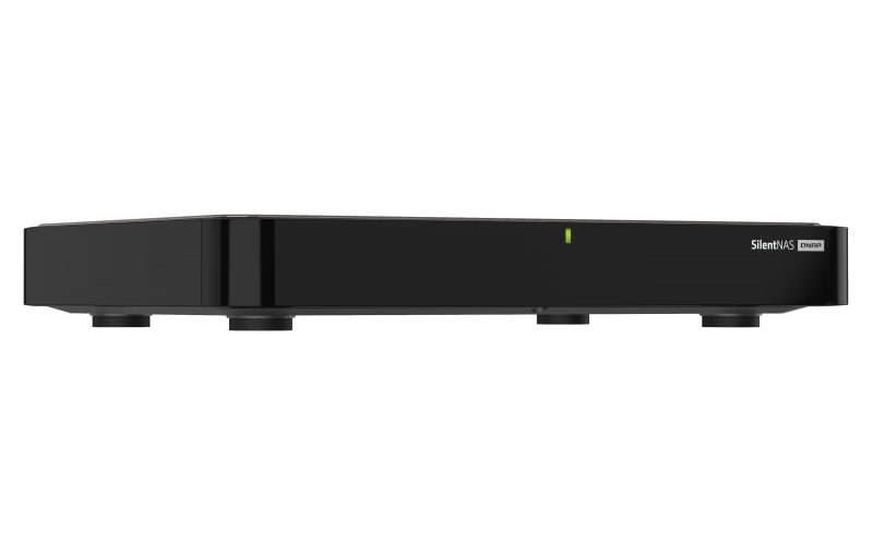 QNAP HS-264-8G (4core 2, 9 GHz, 8GB RAM, 2x SATA, 2x 2, 5GbE, 2x HDMI 4K, 2x USB, tichý) 