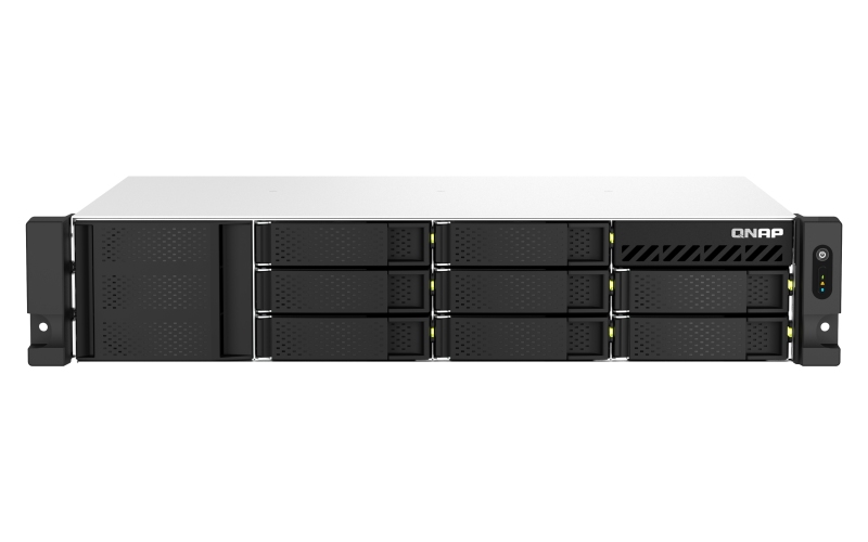 QNAP TS-873AeU-4G (Ryzen 2, 2 GHz, 4 GB RAM, 8xSATA, 2x2, 5 GbE, 1xPCIe, 2xM.2 sloty, malá hĺbka)