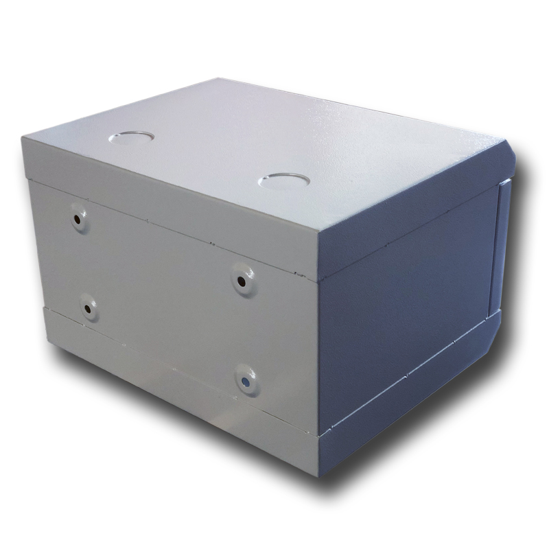 10" rack jednodielny 4U/ 280 DATACOM šedý Skl.dv. 