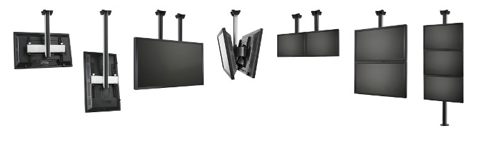 Vogel´s horizontálna časť adaptéra Connect-it PFB 3409B, 915mm, čierna 