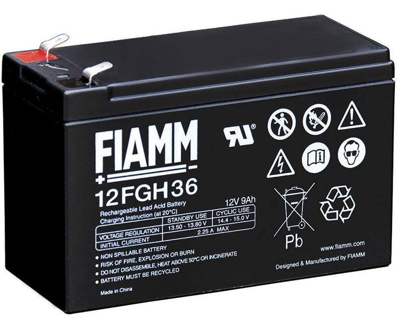Fiamm olovená batéria 12 FGH 36 12V/ 9Ah