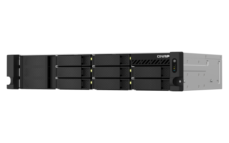 QNAP TS-873AeU-RP-4G (Ryzen 2, 2GHz, 4GB RAM, 8xSATA, 2x2, 5GbE, 1xPCIe, 2xM.2, 2xzdroj, malá hĺbka) 