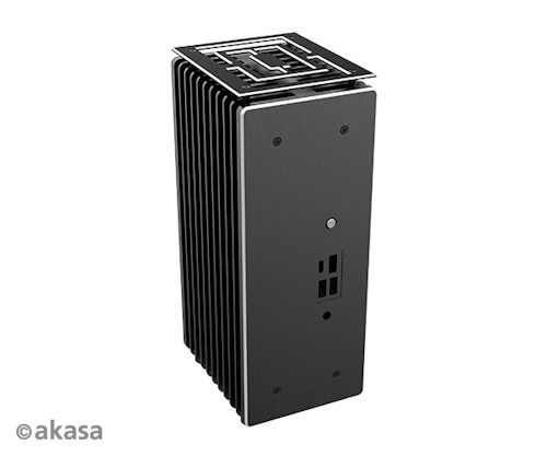 AKASA Turing ABX/ SFF & Desktop/ Čierna 