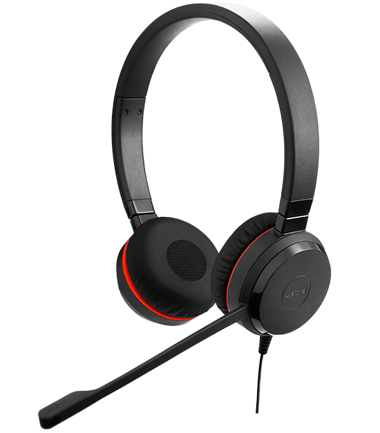 Jabra Evolve 30 II/ Stereo/ Jack/ Drôt/ Čierna