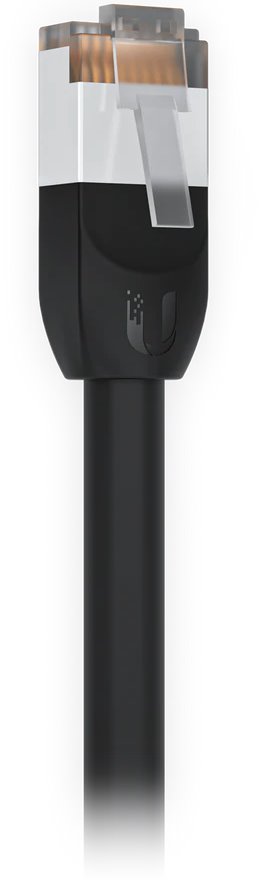 Ubiquiti UACC-Cable-Patch-Outdoor-1M-BK, Vonkajší UniFi patch kábel, 1m, Cat5e, čierny 