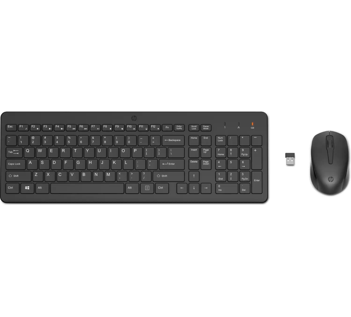 HP 330 klávesnica a myš/ bezdrôtová/ black US
