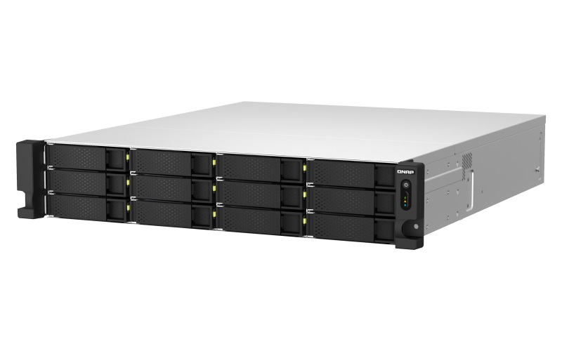 QNAP TS-h1887XU-RP-E2334-16G (Xeon 4, 8GHz, ZFS, 16GB ECC RAM, 12x 3, 5" + 6x2, 5", 2x 2, 5GbE, 2x10GbE) 