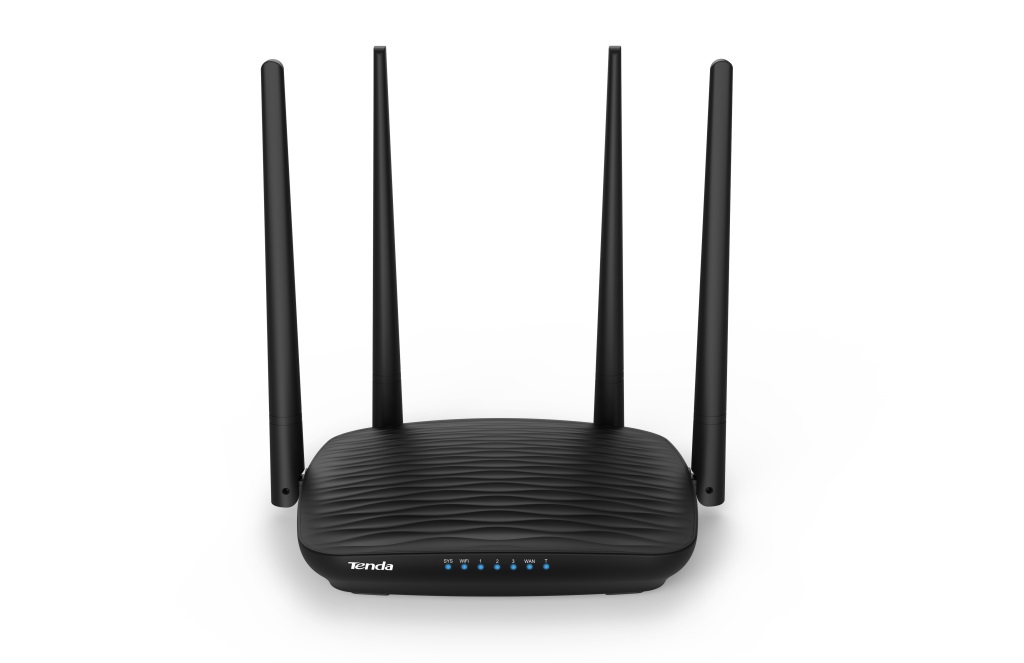 Tenda AC5 WiFi AC Router 1200Mb/ , WISP, Universal Repeater, Tenda CZ aplikácie, 4x 6dBi antény 