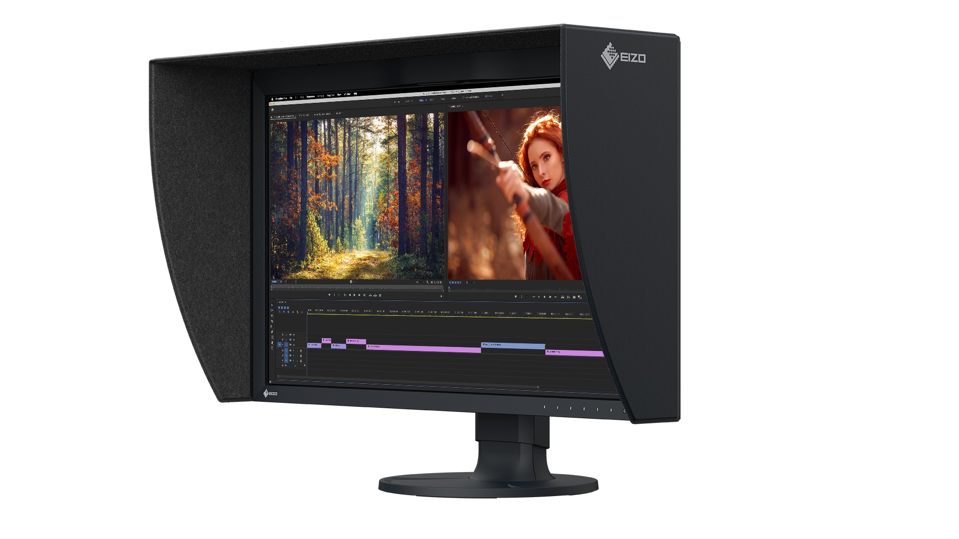 EIZO ColorEdge/ CG2700X/ 27"/ IPS/ 4K UHD/ 60Hz/ 13ms/ Black/ 5R 