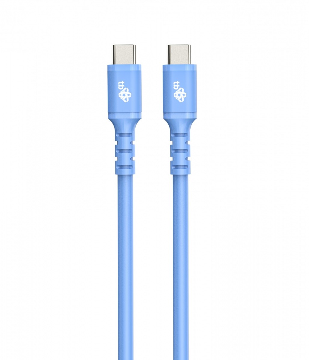 TB USB-C kábel modrý 60W 1m