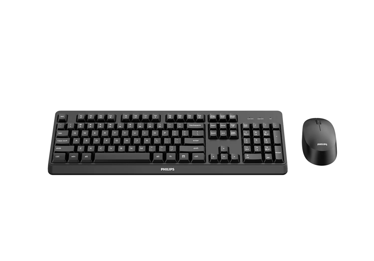 Philips klávesnica + myš SPT6307BL- bezdrôtová US 