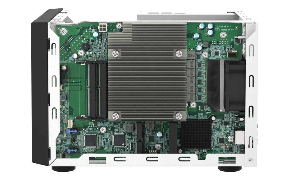QNAP TVS-h874X-i9-64G (16core (i9), ZFS, 64GB RAM, 8x SATA, 2x M.2 NVMe, 2x PCIe, 2x2, 5GbE, 2x10GbE) 