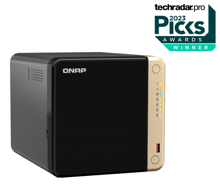 QNAP TS-464-8G (4core 2, 9 GHz, 8GB RAM, 4xSATA, 2x M.2 NVM slot, 1xPCIe, 1xHDMI 4K, 2x2, 5GbE, 4xUSB) 