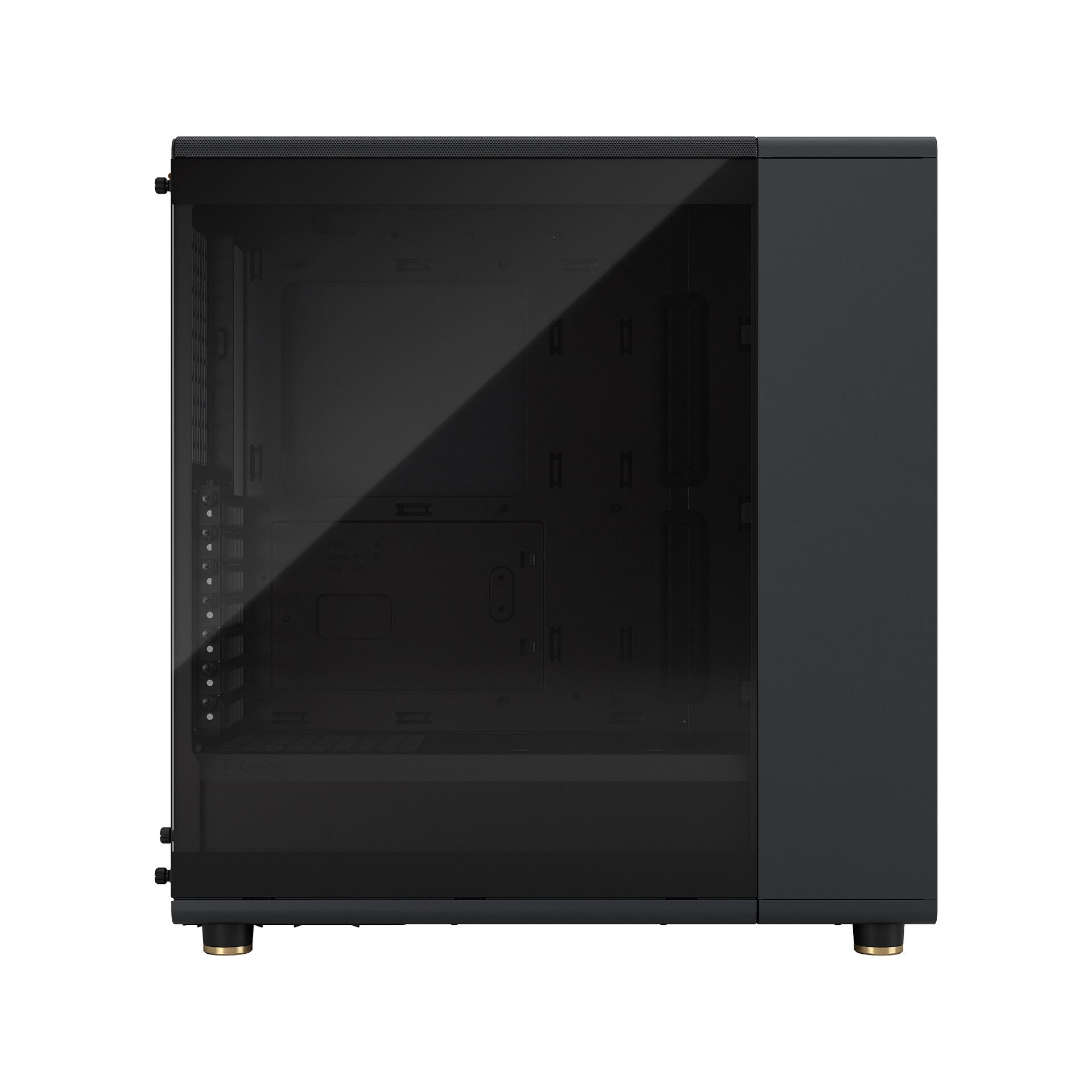 Fractal Design North Charcoal Black TG Dark/ Midi Tower/ Transpar./ Čierna 