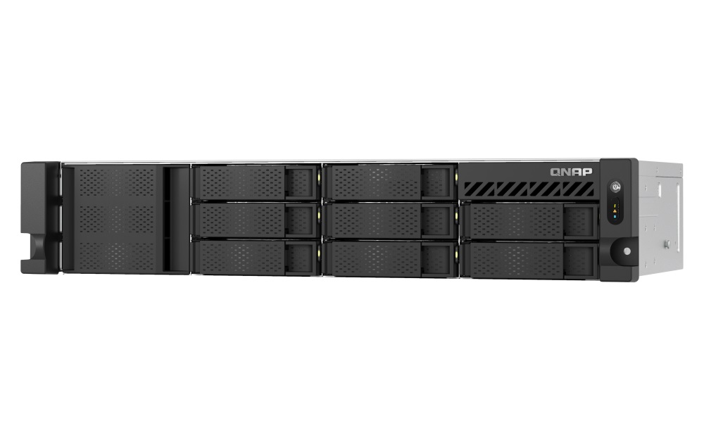QNAP TS-855eU-8G (8core 2, 8GHz, 8GB RAM, 8x SATA, 2x 2, 5GbE, 2x M.2 NVMe, 2x PCIe, malá hĺbka) 