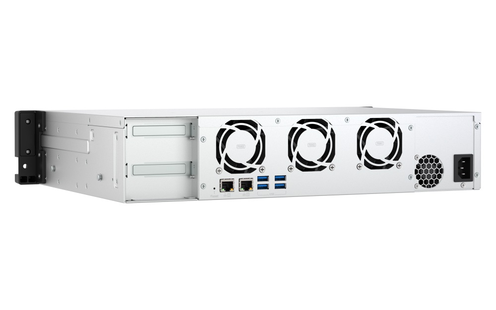 QNAP TS-855eU-8G (8core 2, 8GHz, 8GB RAM, 8x SATA, 2x 2, 5GbE, 2x M.2 NVMe, 2x PCIe, malá hĺbka) 