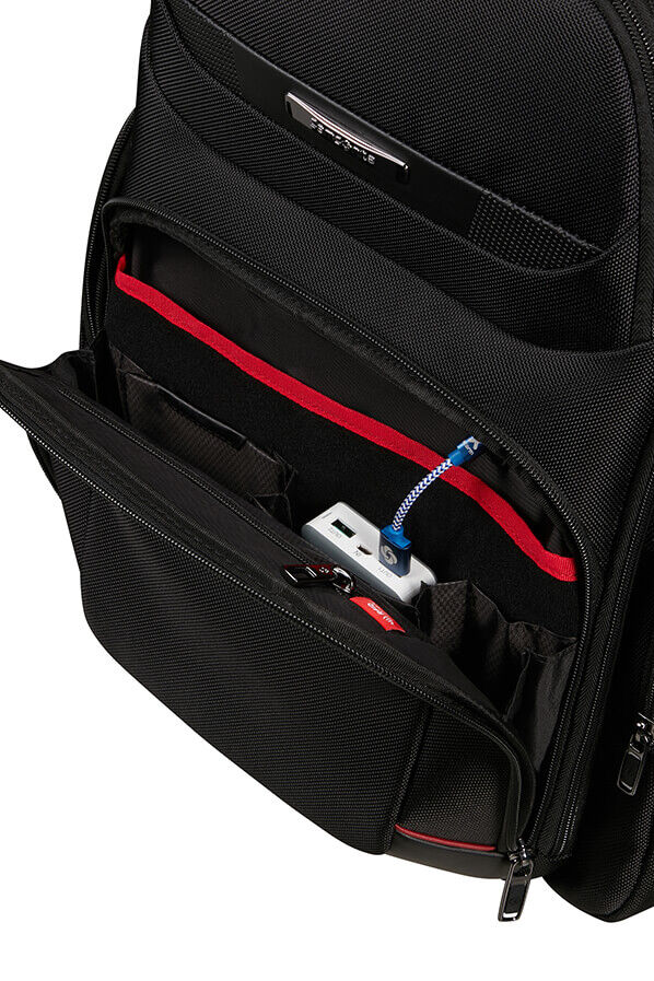 Samsonite PRO-DLX 6 Backpack 3V 17.3" EXP Black 